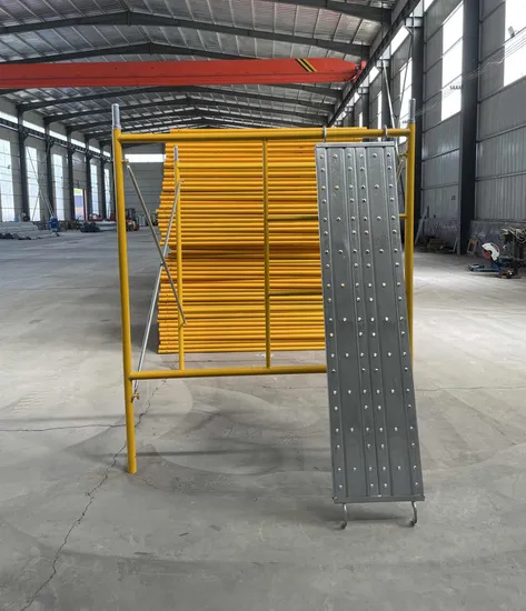 Construction Galvanized Scaffolding Boards Walking Platform Metal Deck Steel Plank