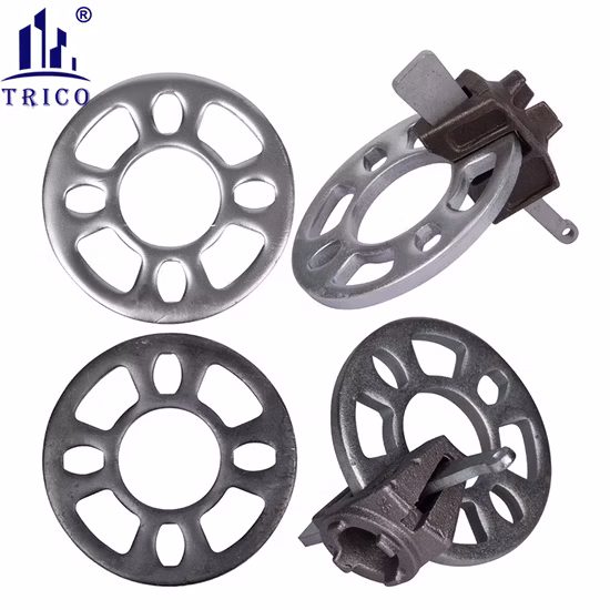 Gerüst-Ringlock-System Rosette 48 mm Zapfen Q235 Layher runder Ringkragensockel
